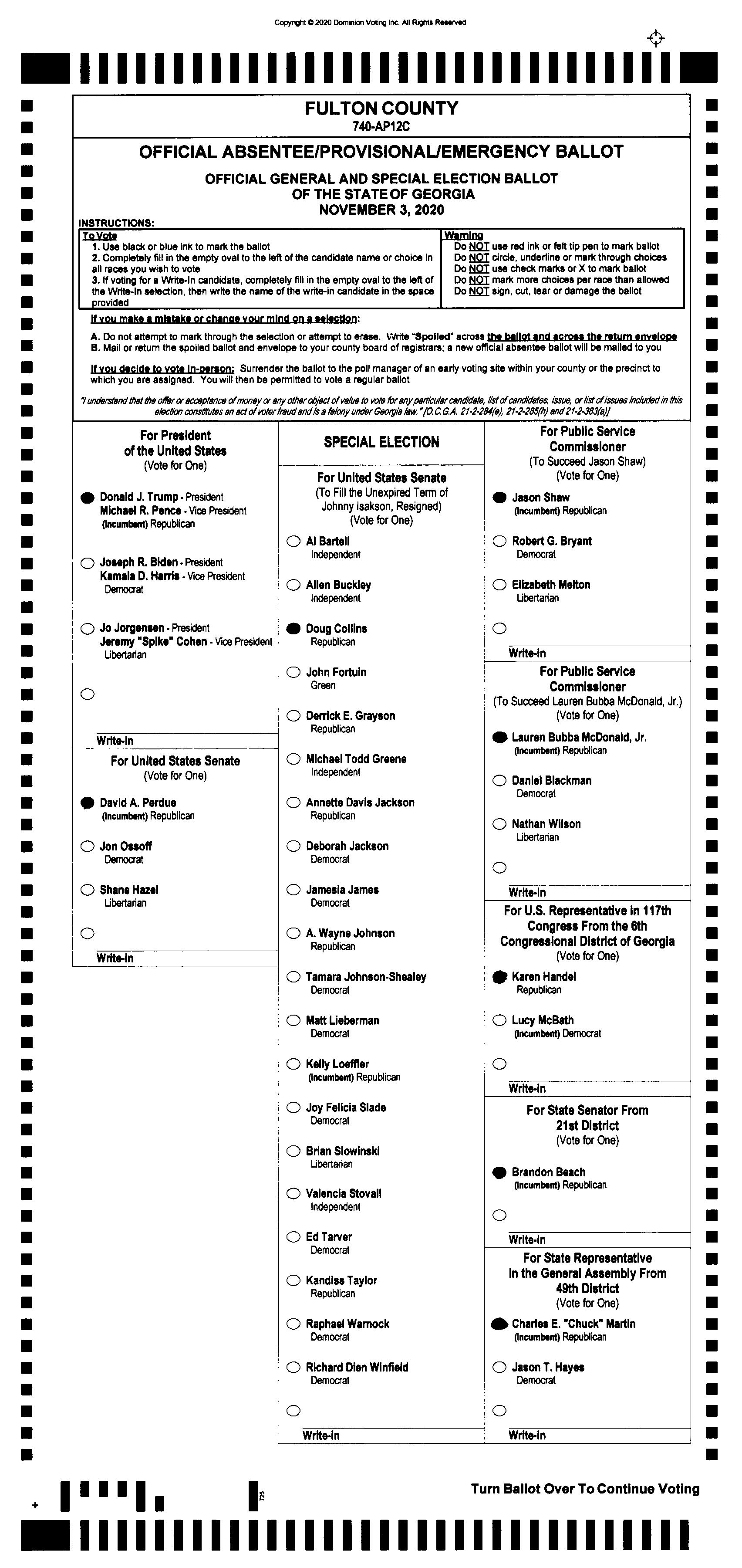 Source Ballot